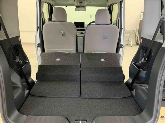 ムーヴキャンバスストライプスＧ　２ＷＤ両側電動スライドドア・ＬＥＤヘッドライト・オートライト・オートマチックハイビーム・プッシュスタートボタン・アイドリングストップ・シートヒーター・電動パーキングブレーキ・スマートアシスト（群馬県）の中古車