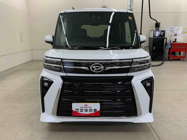 タントカスタムＲＳ　２ＷＤ両側電動スライドドア・ＬＥＤヘッドライト・オートライト・オートマチックハイビーム・プッシュスタートボタン・アイドリングストップ・シートヒーター・電動パーキングブレーキ・スマートアシスト（群馬県）の中古車