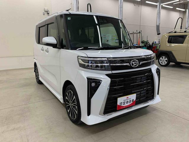 タントカスタムＲＳ　２ＷＤ両側電動スライドドア・ＬＥＤヘッドライト・オートライト・オートマチックハイビーム・プッシュスタートボタン・アイドリングストップ・シートヒーター・電動パーキングブレーキ・スマートアシスト（群馬県）の中古車