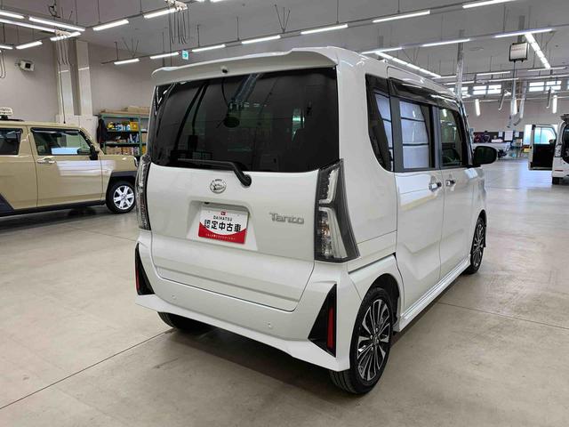 タントカスタムＲＳ　２ＷＤ両側電動スライドドア・ＬＥＤヘッドライト・オートライト・オートマチックハイビーム・プッシュスタートボタン・アイドリングストップ・シートヒーター・電動パーキングブレーキ・スマートアシスト（群馬県）の中古車