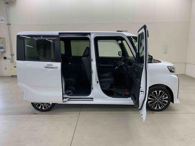 タントカスタムＲＳ　２ＷＤ両側電動スライドドア・ＬＥＤヘッドライト・オートライト・オートマチックハイビーム・プッシュスタートボタン・アイドリングストップ・シートヒーター・電動パーキングブレーキ・スマートアシスト（群馬県）の中古車