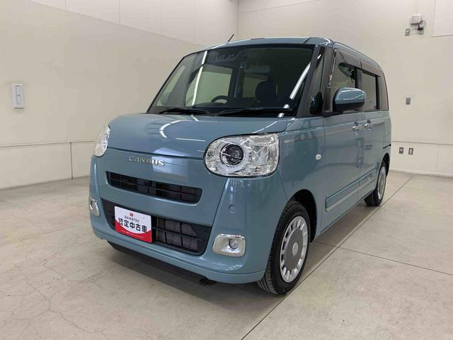 ムーヴキャンバスセオリーＧ　２ＷＤ両側電動スライドドア・ナビ・ドライブレコーダー・ＬＥＤヘッドライト・オートライト・オートマチックハイビーム・プッシュスタートボタン・アイドリングストップ・電動パーキングブレーキ・スマートアシスト（群馬県）の中古車