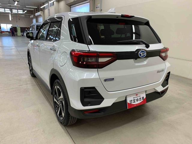 ロッキープレミアムＧ　ＨＥＶ　２ＷＤ元当社試乗車　純正９インチスマホ連携ディスプレーオーディオ　パノラマモニター　純正ＥＴＣ　純正ドラレコ前後　電動パーキングブレーキ　純正エンジンスターター　オートライト　スマートアシスト（群馬県）の中古車