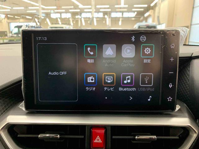 ロッキープレミアムＧ　ＨＥＶ　２ＷＤ元当社試乗車　純正９インチスマホ連携ディスプレーオーディオ　パノラマモニター　純正ＥＴＣ　純正ドラレコ前後　電動パーキングブレーキ　純正エンジンスターター　オートライト　スマートアシスト（群馬県）の中古車