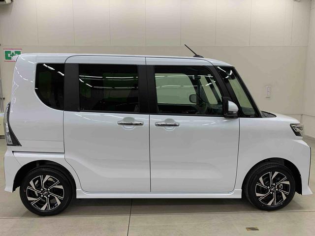 タントカスタムX 2WD届出済未使用車 キーフリー バックカメラ 電動パーキングブレーキ 運転席助手席シートヒーター リヤ両側電動スライドドア LEDヘッドライト オートライト オートマチックハイビーム アイドリングストップ(群馬県)の中古車