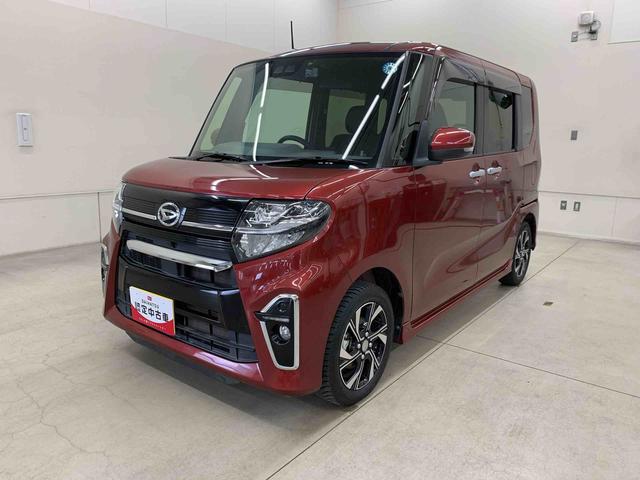 タントカスタムＸセレクション　２ＷＤ純正ナビ　バックカメラ　ＥＴＣ　社外ドラレコ前　運転席助手席シートヒーター　キーフリー　両側電動スライドドア　ＬＥＤヘッドライト　オートライト　アイドリングストップ　スマートアシスト（群馬県）の中古車