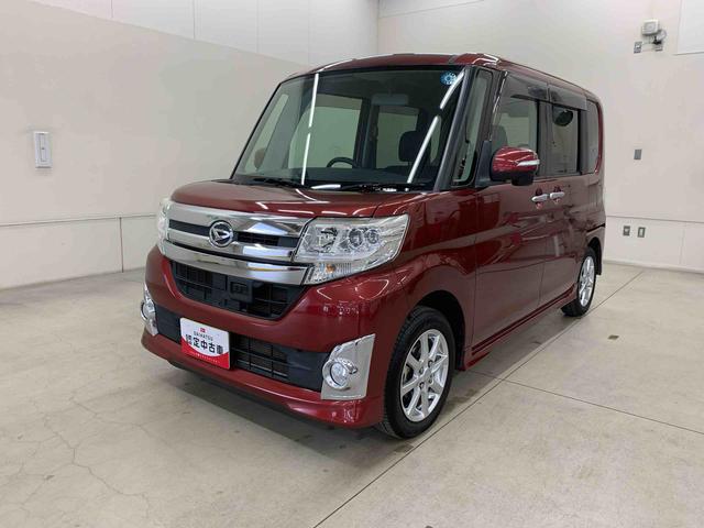 タントカスタムX SA 2WD両側電動スライドドア・ETC・プッシュボタンスタート・アイドリングストップ・LEDヘッドライト・オートライト・オートエアコン・電動パーキングブレーキ・スマートアシストI(群馬県)の中古車
