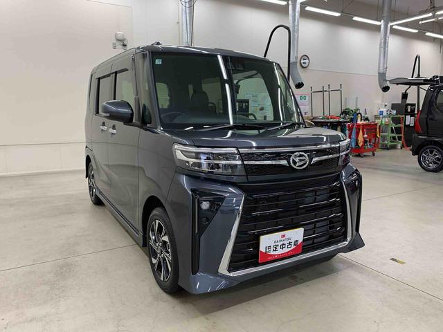 タントカスタムＸ　ｅｃｏＩＤＬＥ非装着車　２ＷＤ両側電動スライドドア・ＬＥＤヘッドライト・オートライト・オートマチックハイビーム・プッシュボタンスタート・シートヒーター・バックカメラ・電動パーキングブレーキ・スマートアシスト（群馬県）の中古車