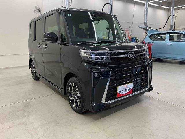 タントカスタムＸリミテッド　２ＷＤ届出済未使用車　キーフリー　バックカメラ　スマートクルーズパックＡＣＣ（アダプティブクルーズコントロール）　ＥＴＣ　電動パーキングブレーキ　両側電動スライドドア　アイドリングストップ（群馬県）の中古車