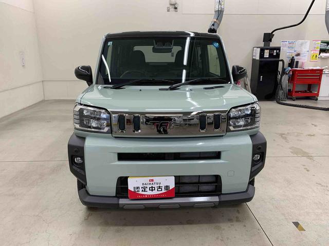 タフトＧ　ダーククロムベンチャー　２ＷＤ届出済未使用車　キーフリー　バックカメラ　運転席助手席シートヒーター　電動パーキングブレーキ　アイドリングストップ　ＬＥＤヘッドライト　オートライト　スマートアシスト　電動格納式ドアミラー（群馬県）の中古車
