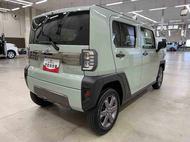 タフトＧ　ダーククロムベンチャー　２ＷＤ届出済未使用車　キーフリー　バックカメラ　運転席助手席シートヒーター　電動パーキングブレーキ　アイドリングストップ　ＬＥＤヘッドライト　オートライト　スマートアシスト　電動格納式ドアミラー（群馬県）の中古車
