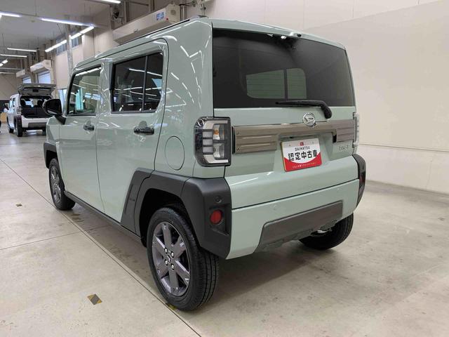 タフトＧ　ダーククロムベンチャー　２ＷＤ届出済未使用車　キーフリー　バックカメラ　運転席助手席シートヒーター　電動パーキングブレーキ　アイドリングストップ　ＬＥＤヘッドライト　オートライト　スマートアシスト　電動格納式ドアミラー（群馬県）の中古車