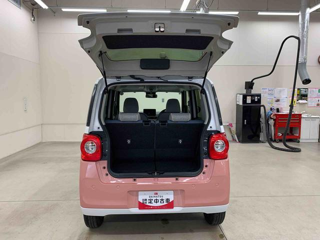 ムーヴキャンバスストライプスＧ　２ＷＤ両側電動スライドドア　運転席助手席シートヒーター　ＬＥＤヘッドライト　オートライト　スマートアシスト　オートエアコン　プッシュボタンスタート　電動格納ドアミラー　バックカメラ（群馬県）の中古車