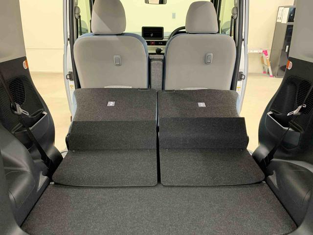 ムーヴキャンバスストライプスＧ　２ＷＤ両側電動スライドドア　運転席助手席シートヒーター　ＬＥＤヘッドライト　オートライト　スマートアシスト　オートエアコン　プッシュボタンスタート　電動格納ドアミラー　バックカメラ（群馬県）の中古車