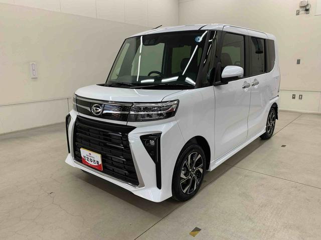 タントカスタムＸ　２ＷＤ　　走行２４５３キロＬＥＤヘッドライト　プッシュボタンスタート　運転席助手席シートヒーター　アイドリングストップ　スマートアシスト　オートライト　両側電動スライドドア　バックカメラ　電動格納式ドアミラー（群馬県）の中古車