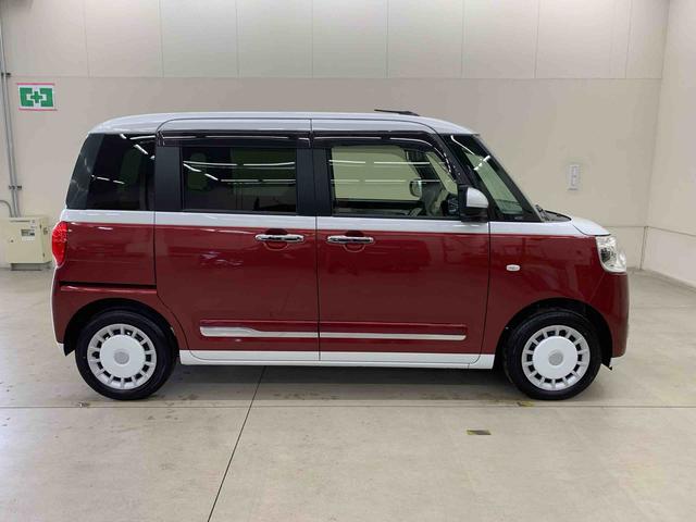 ムーヴキャンバスストライプスＧ　２ＷＤ走行６６２キロ　ディスプレイオーディオ純正９インチディスプレイオーディオ　バックカメラ　両側電動スライドドア　運転席助手席シートヒーター　アイドリングストップ　スマートアシスト　ＬＥＤヘッドライト　オートライト（群馬県）の中古車