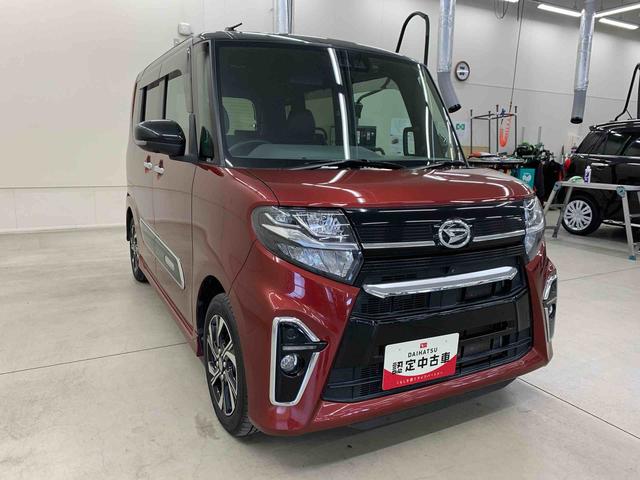 タントカスタムＸセレクション　２ＷＤ両側電動スライドドア・ＬＥＤヘッドライト・ナビ・ドラレコ・ＥＴＣ・パノラマモニター・シートヒーター・スマートアシスト・アイドリングストップ（群馬県）の中古車
