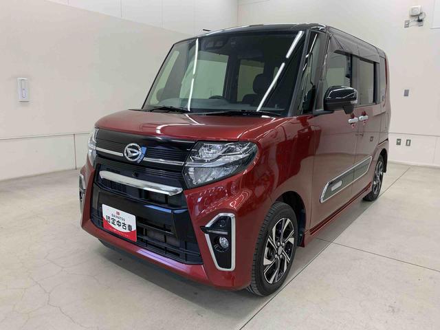 タントカスタムＸセレクション　２ＷＤ両側電動スライドドア・ＬＥＤヘッドライト・ナビ・ドラレコ・ＥＴＣ・パノラマモニター・シートヒーター・スマートアシスト・アイドリングストップ（群馬県）の中古車