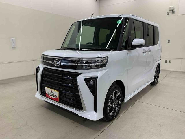 タントカスタムＸ　２ＷＤ両側電動スライドドア・ＬＥＤヘッドライト・バックカメラ・シートヒーター・スマートアシスト・アイドリングストップ・プッシュボタンスタート（群馬県）の中古車
