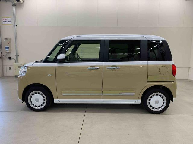 ムーヴキャンバスストライプスＧ　２ＷＤ両側電動スライドドア・ＬＥＤヘッドライト・ナビ・ドラレコ・バックカメラ・シートヒーター・スマートアシスト・アイドリングストップ・プッシュボタンスタート・オートライト・オートマチックハイビーム（群馬県）の中古車