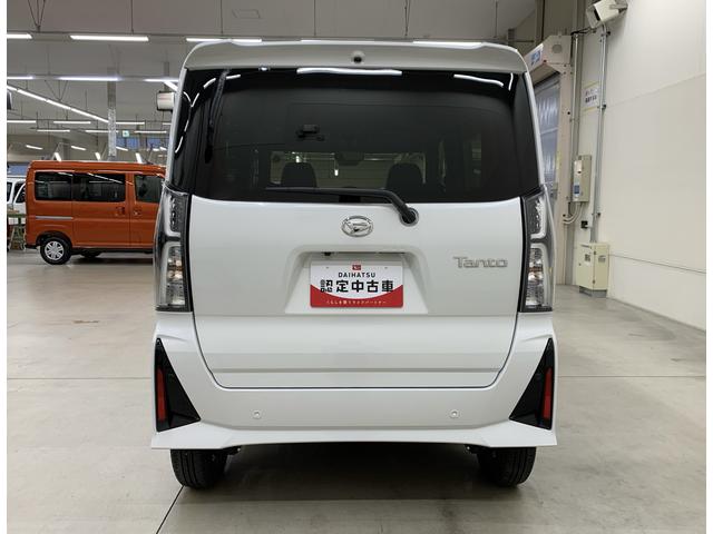 タントカスタムＸ　４ＷＤ両側電動スライドドア・ＬＥＤヘッドライト・オートライト・オートマチックハイビーム・スマートアシスト・プッシュスタートボタン・アイドリングストップ・シートヒーター・電動格納式ドアミラー（群馬県）の中古車