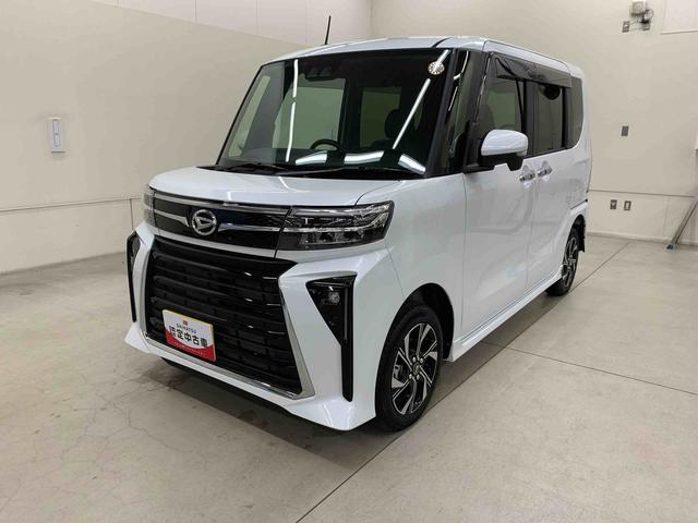 タントカスタムＸ　４ＷＤ両側電動スライドドア・ＬＥＤヘッドライト・オートライト・オートマチックハイビーム・スマートアシスト・プッシュスタートボタン・アイドリングストップ・シートヒーター・電動格納式ドアミラー（群馬県）の中古車