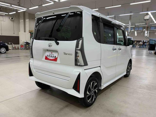 タントカスタムＸ　４ＷＤ両側電動スライドドア・ＬＥＤヘッドライト・オートライト・オートマチックハイビーム・スマートアシスト・プッシュスタートボタン・アイドリングストップ・シートヒーター・電動格納式ドアミラー（群馬県）の中古車