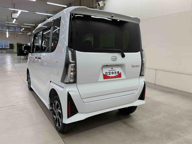 タントカスタムＸ　４ＷＤ両側電動スライドドア・ＬＥＤヘッドライト・オートライト・オートマチックハイビーム・スマートアシスト・プッシュスタートボタン・アイドリングストップ・シートヒーター・電動格納式ドアミラー（群馬県）の中古車