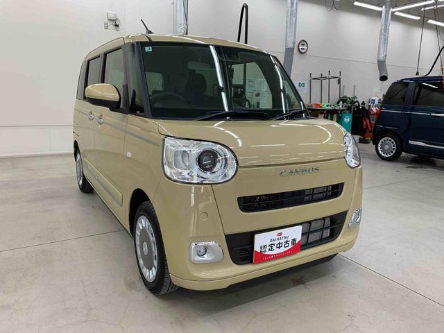 ムーヴキャンバスセオリーＧ　２ＷＤ両側電動スライドドア・ＬＥＤヘッドライト・オートライト・オートマチックハイビーム・プッシュスタートボタン・アイドリングストップ・シートヒーター・スマートアシスト・電動パーキングブレーキ（群馬県）の中古車