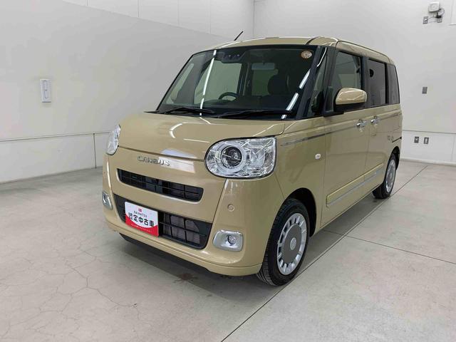 ムーヴキャンバスセオリーＧ　２ＷＤ両側電動スライドドア・ＬＥＤヘッドライト・オートライト・オートマチックハイビーム・プッシュスタートボタン・アイドリングストップ・シートヒーター・スマートアシスト・電動パーキングブレーキ（群馬県）の中古車