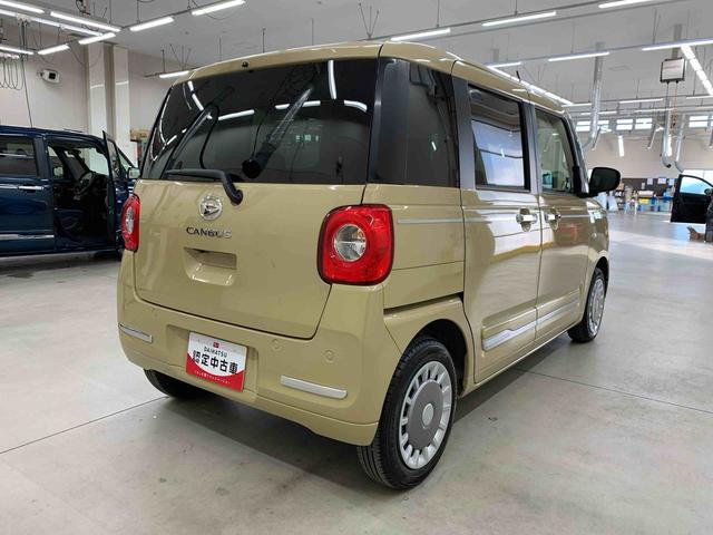 ムーヴキャンバスセオリーＧ　２ＷＤ両側電動スライドドア・ＬＥＤヘッドライト・オートライト・オートマチックハイビーム・プッシュスタートボタン・アイドリングストップ・シートヒーター・スマートアシスト・電動パーキングブレーキ（群馬県）の中古車