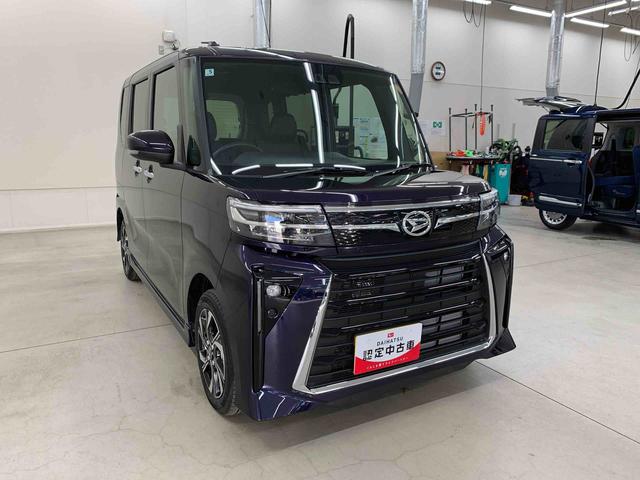 タントカスタムX 2WD両側電動スライドドア・LEDヘッドライト・オートライト・オートマチックハイビーム・プッシュスタートボタン・アイドリングストップ・シートヒーター・スマートアシスト・電動格納式ドアミラー(群馬県)の中古車