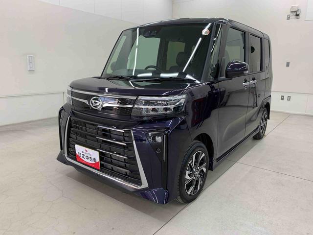タントカスタムX 2WD両側電動スライドドア・LEDヘッドライト・オートライト・オートマチックハイビーム・プッシュスタートボタン・アイドリングストップ・シートヒーター・スマートアシスト・電動格納式ドアミラー(群馬県)の中古車