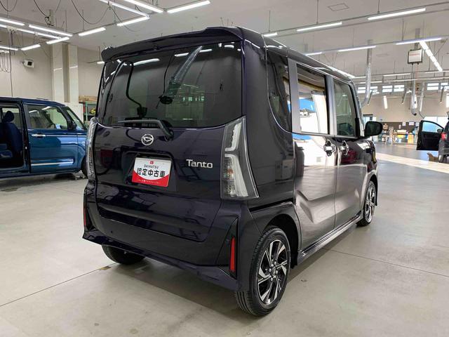 タントカスタムX 2WD両側電動スライドドア・LEDヘッドライト・オートライト・オートマチックハイビーム・プッシュスタートボタン・アイドリングストップ・シートヒーター・スマートアシスト・電動格納式ドアミラー(群馬県)の中古車