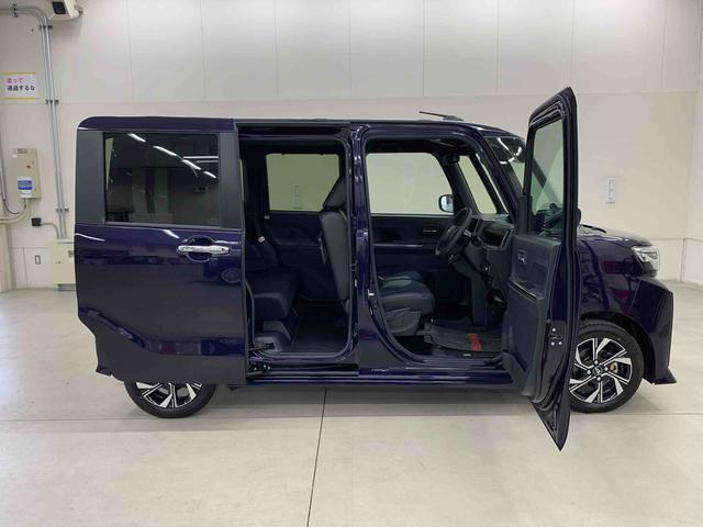 タントカスタムX 2WD両側電動スライドドア・LEDヘッドライト・オートライト・オートマチックハイビーム・プッシュスタートボタン・アイドリングストップ・シートヒーター・スマートアシスト・電動格納式ドアミラー(群馬県)の中古車