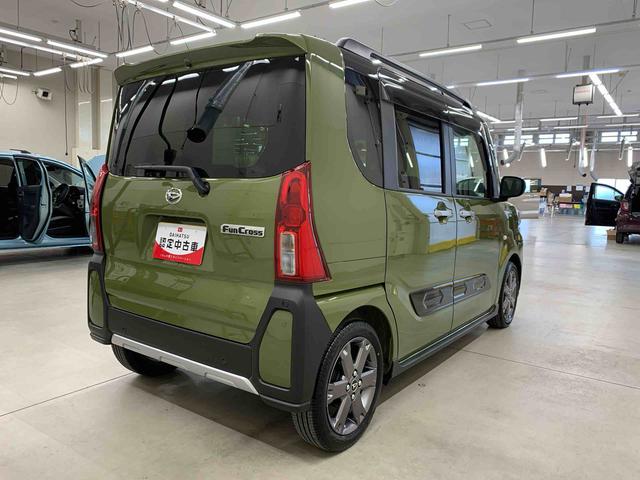 タントファンクロスターボ 2WD両側電動スライドドア・LEDヘッドライト・バックカメラ・シートヒーター・スマートアシスト・アイドリングストップ・プッシュボタンスタート・オートライト・オートマチックハイビーム・オートエアコン(群馬県)の中古車