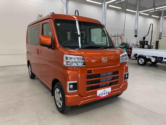 ハイゼットカーゴクルーズ　２ＷＤ両側スライドドア・ＬＥＤヘッドライト・オートライト・オートマチックハイビーム・ディスプレイオーディオ・プッシュスタートボタン・アイドリングストップ・マニュアルエアコン・スマートアシスト（群馬県）の中古車