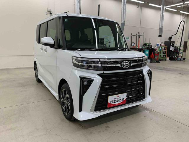 タントカスタムＸ　２ＷＤ両側電動スライドドア・ＬＥＤヘッドライト・オートライト・オートマチックハイビーム・プッシュスタートボタン・アイドリングストップ・シートヒーター・電動パーキングブレーキ・スマートアシスト（群馬県）の中古車