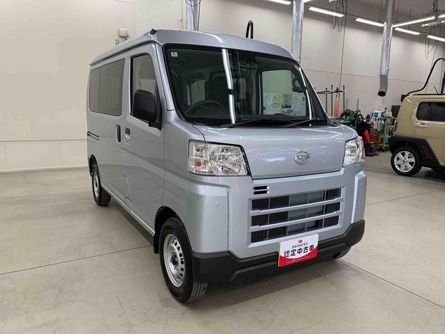 ハイゼットカーゴＤＸ　４ＷＤオートライト・オートマチックハイビーム・キーレスエントリー・アイドリングストップ・マニュアルエアコン・水平格納式リヤシート・スマートアシスト（群馬県）の中古車