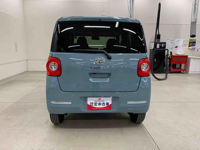 ムーヴキャンバスセオリーＧ　４ＷＤ両側電動スライドドア・ＬＥＤヘッドライト・オートライト・オートマチックハイビーム・プッシュスタートボタン・アイドリングストップ・シートヒーター・電動パーキングブレーキ・スマートアシスト（群馬県）の中古車