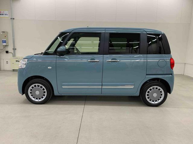 ムーヴキャンバスセオリーＧ　４ＷＤ両側電動スライドドア・ＬＥＤヘッドライト・オートライト・オートマチックハイビーム・プッシュスタートボタン・アイドリングストップ・シートヒーター・電動パーキングブレーキ・スマートアシスト（群馬県）の中古車