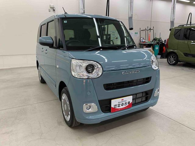 ムーヴキャンバスセオリーＧ　４ＷＤ両側電動スライドドア・ＬＥＤヘッドライト・オートライト・オートマチックハイビーム・プッシュスタートボタン・アイドリングストップ・シートヒーター・電動パーキングブレーキ・スマートアシスト（群馬県）の中古車