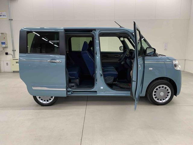 ムーヴキャンバスセオリーＧ　４ＷＤ両側電動スライドドア・ＬＥＤヘッドライト・オートライト・オートマチックハイビーム・プッシュスタートボタン・アイドリングストップ・シートヒーター・電動パーキングブレーキ・スマートアシスト（群馬県）の中古車