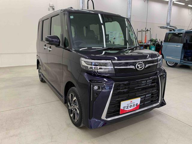 タントカスタムＸ　４ＷＤ両側電動スライドドア・ＬＥＤヘッドライト・オートライト・オートマチックハイビーム・プッシュスタートボタン・アイドリングストップ・シートヒーター・電動パーキングブレーキ・スマートアシスト（群馬県）の中古車