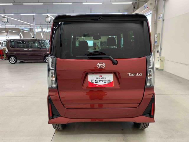 タントカスタムＲＳ　２ＷＤ両側電動スライドドア・ＬＥＤヘッドライト・オートライト・オートマチックハイビーム・プッシュスタートボタン・アイドリングストップ・シートヒーター・電動パーキングブレーキ・スマートアシスト（群馬県）の中古車