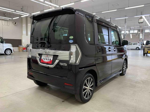 タントカスタムX トップエディションSAIII 2WDナビ・ETC・片側電動スライドドア・LEDヘッドライト・オートライト・オートマチックハイビーム・プッシュスタートボタン・アイドリングストップ・シートヒーター・スマートアシストIII(群馬県)の中古車