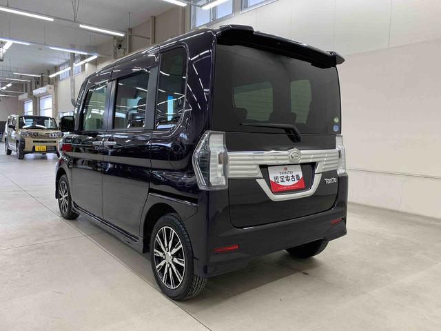 タントカスタムX トップエディションSAIII 2WDナビ・ETC・片側電動スライドドア・LEDヘッドライト・オートライト・オートマチックハイビーム・プッシュスタートボタン・アイドリングストップ・シートヒーター・スマートアシストIII(群馬県)の中古車