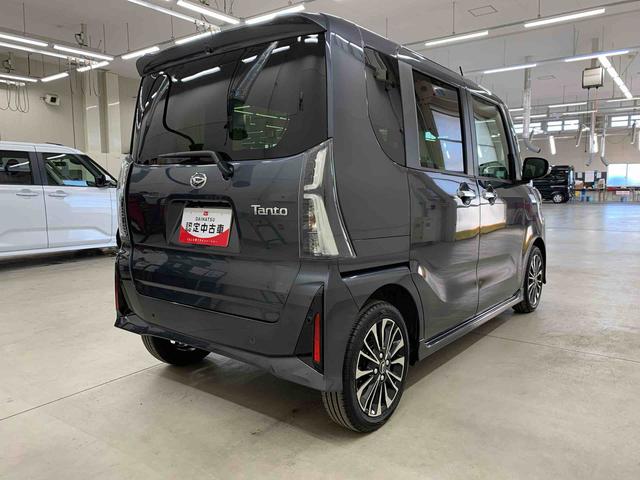 タントカスタムRS 2WD両側電動スライドドア・LEDヘッドライト・オートライト・オートマチックハイビーム・プッシュスタートボタン・アイドリングストップ・シートヒーター・電動パーキングブレーキ・スマートアシスト(群馬県)の中古車