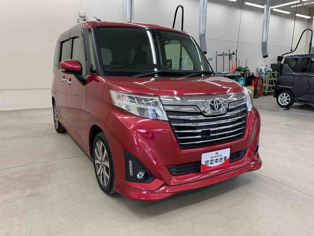 ルーミーカスタムＧ−Ｔ　２ＷＤ両側電動スライドドア・ＣＤチューナー・ＥＴＣ・ＬＥＤヘッドライト・オートライト・オートマチックハイビーム・プッシュスタートボタン・アイドリングストップ・シートヒーター・電動格納式ドアミラー（群馬県）の中古車