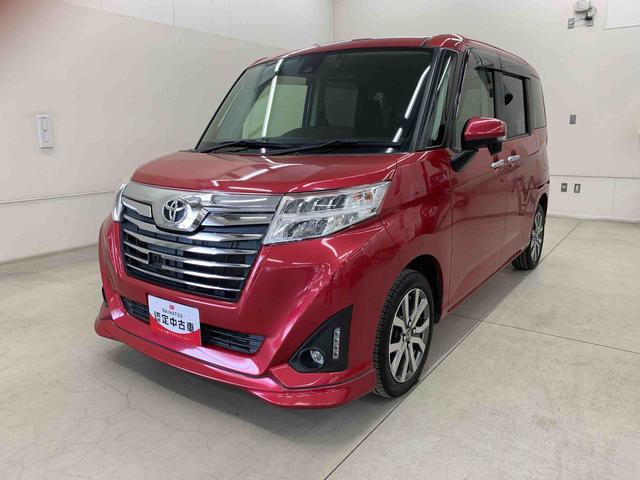 ルーミーカスタムＧ−Ｔ　２ＷＤ両側電動スライドドア・ＣＤチューナー・ＥＴＣ・ＬＥＤヘッドライト・オートライト・オートマチックハイビーム・プッシュスタートボタン・アイドリングストップ・シートヒーター・電動格納式ドアミラー（群馬県）の中古車